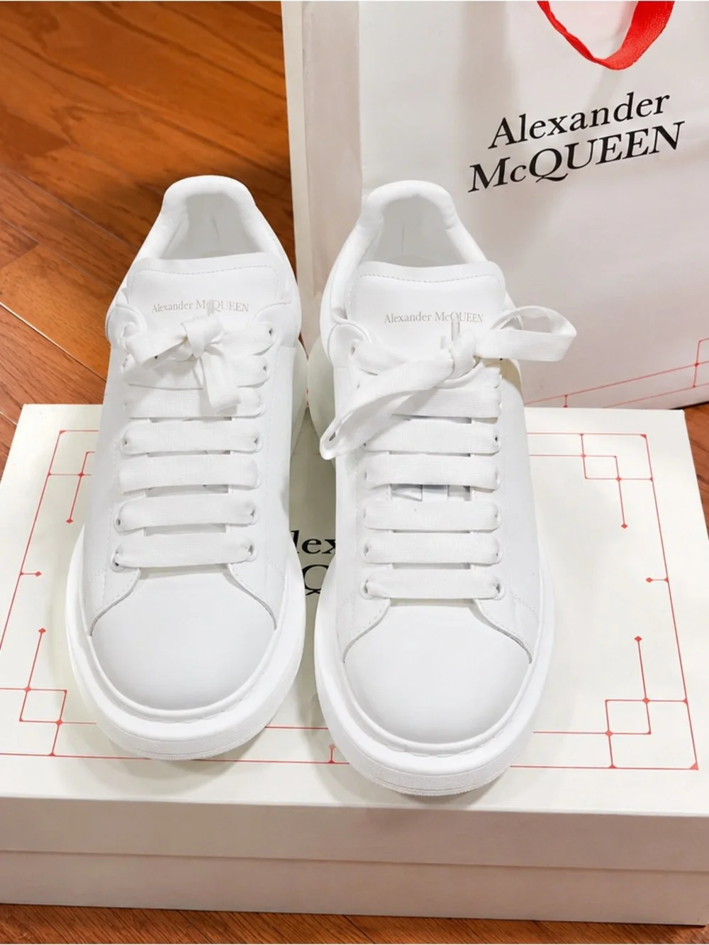Alexander McQueen all white